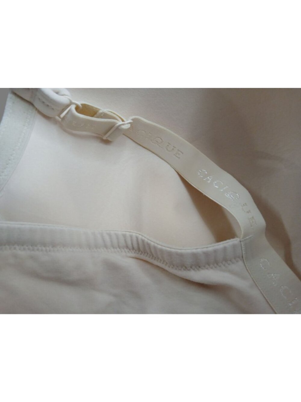 Cacique Womens Beige Full Coverage Bra 46DDD Lightly Lined T Shirt Padded 4932 - Picture 9 of 11